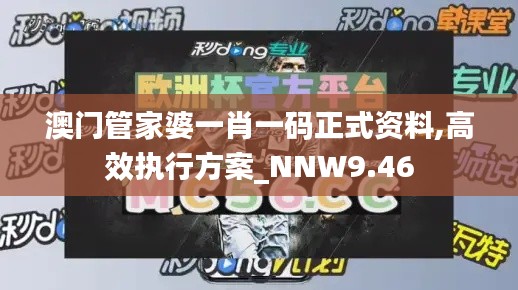 澳门管家婆一肖一码正式资料,高效执行方案_NNW9.46