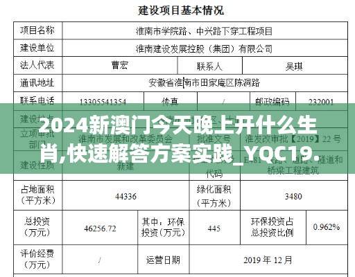 2024新澳门今天晚上开什么生肖,快速解答方案实践_YQC19.13