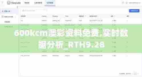 600kcm澳彩资料免费,实时数据分析_RTH9.28