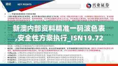 新澳内部资料精准一码波色表,安全性方案执行_ISN19.72