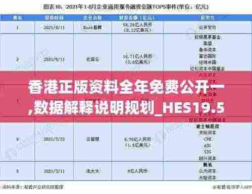 香港正版资料全年免费公开一,数据解释说明规划_HES19.55