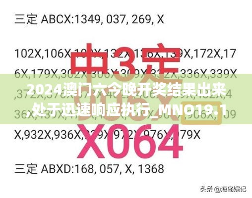 2024澳门六今晚开奖结果出来,处于迅速响应执行_MNO19.18
