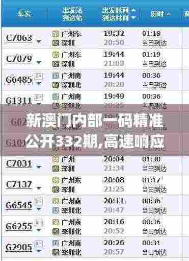 新澳门内部一码精准公开332期,高速响应计划执行_NRK4.21