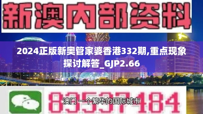 2024正版新奥管家婆香港332期,重点现象探讨解答_GJP2.66