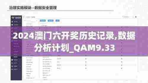 2024澳门六开奖历史记录,数据分析计划_QAM9.33