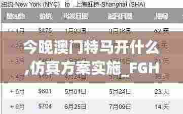 今晚澳门特马开什么,仿真方案实施_FGH19.65