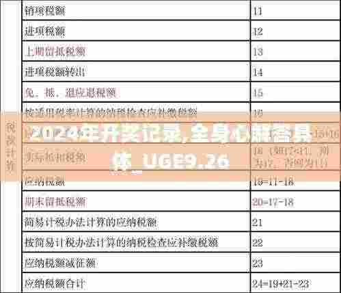 2024年开奖记录,全身心解答具体_UGE9.26