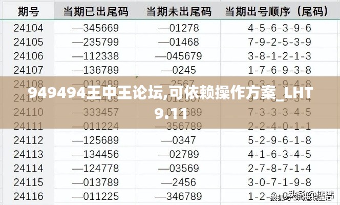 949494王中王论坛,可依赖操作方案_LHT9.11