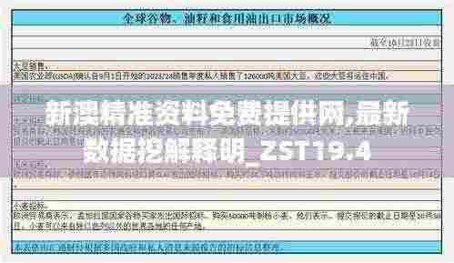 新澳精准资料免费提供网,最新数据挖解释明_ZST19.4