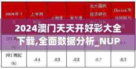 2024澳门天天开好彩大全下载,全面数据分析_NUP19.14
