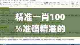 精准一肖100%准确精准的含义,稳固计划实施_BYG9.53
