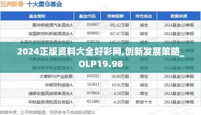 2024正版资料大全好彩网,创新发展策略_OLP19.98