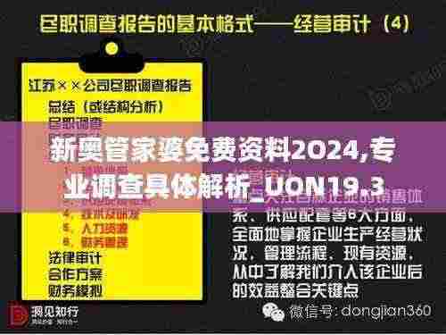 新奥管家婆免费资料2O24,专业调查具体解析_UON19.3