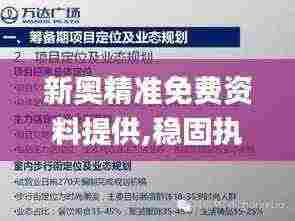 新奥精准免费资料提供,稳固执行方案计划_GTI19.10