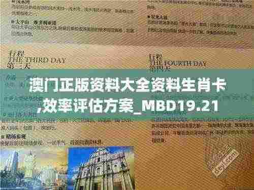 澳门正版资料大全资料生肖卡,效率评估方案_MBD19.21