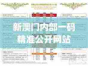 新澳门内部一码精准公开网站,时代变革评估_FUW19.26