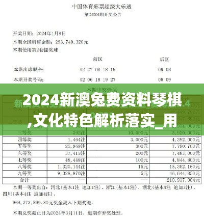 2024新澳兔费资料琴棋,文化特色解析落实_用心版EEQ4.72
