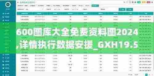 600图库大全免费资料图2024,详情执行数据安援_GXH19.5