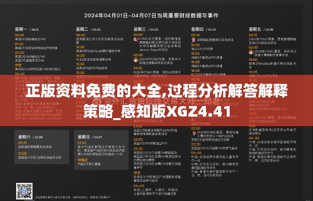 正版资料免费的大全,过程分析解答解释策略_感知版XGZ4.41