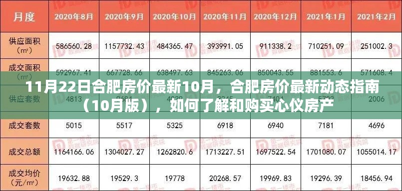 合肥最新房价动态指南,了解与购买心仪房产的十月指南