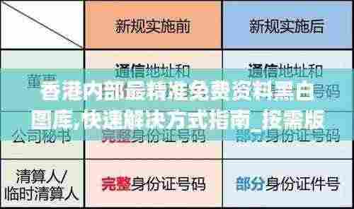 香港内部最精准免费资料黑白图库,快速解决方式指南_按需版OHR5.76