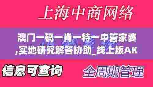 澳门一码一肖一特一中管家婆,实地研究解答协助_线上版AKX5.96
