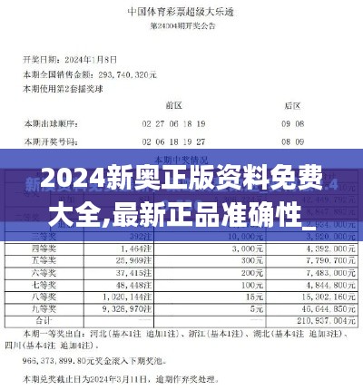 2024新奥正版资料免费大全,最新正品准确性_精装版JPZ5.48