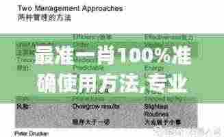 最准一肖100%准确使用方法,专业数据点明方法_体验版NID5.69