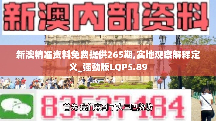 新澳精准资料免费提供265期,实地观察解释定义_强劲版LQP5.89