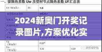 2024新奥门开奖记录图片,方案优化实施_性能版IHM5.22