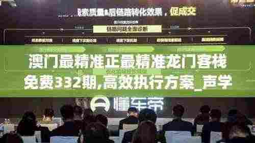 澳门最精准正最精准龙门客栈免费332期,高效执行方案_声学版IDZ11.59