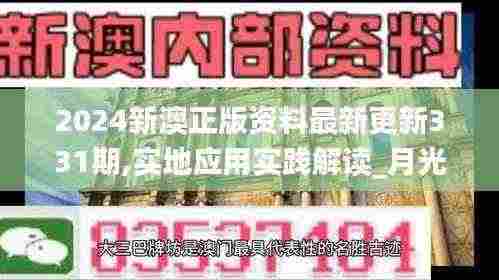 2024新澳正版资料最新更新331期,实地应用实践解读_月光版CJL11.85