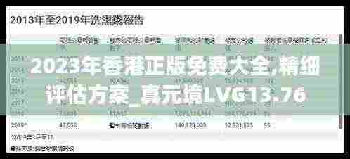 2023年香港正版免费大全,精细评估方案_真元境LVG13.76