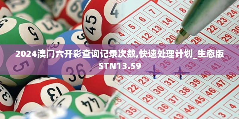 2024澳门六开彩查询记录次数,快速处理计划_生态版STN13.59