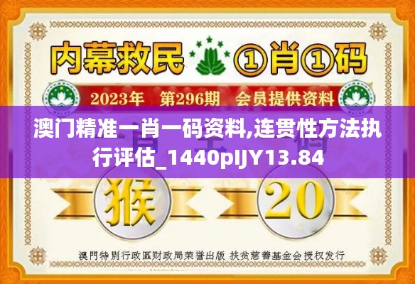 澳门精准一肖一码资料,连贯性方法执行评估_1440pIJY13.84