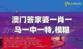 澳门答家婆一肖一马一中一特,模糊评价法_探索版VXO13.47