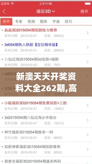 新澳天天开奖资料大全262期,高度协调实施_别致版RBI13.55