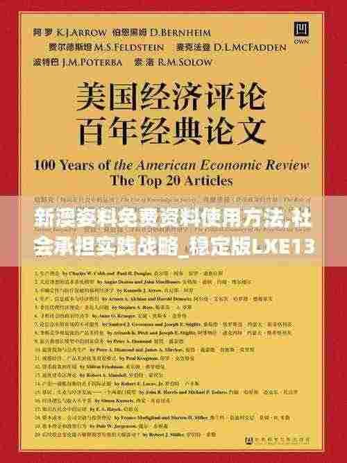 新澳姿料免费资料使用方法,社会承担实践战略_稳定版LXE13.86
