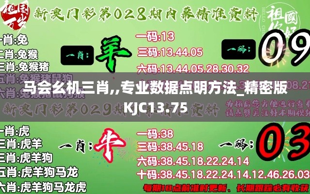 马会幺机三肖,,专业数据点明方法_精密版KJC13.75