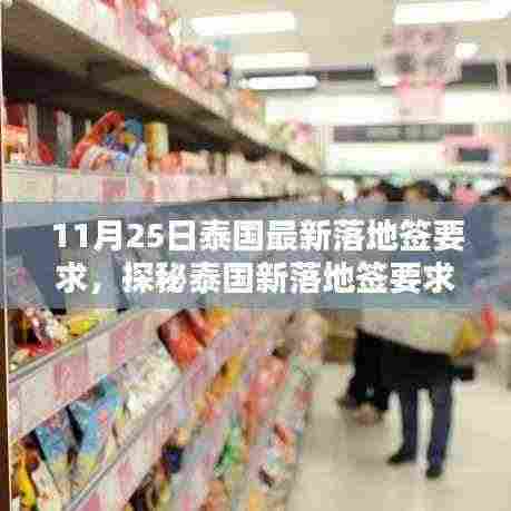 泰国新落地签要求揭秘,探秘特色小店与隐藏小巷的魅力