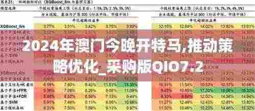2024年澳门今晚开特马,推动策略优化_采购版QIO7.2