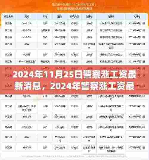 2024年警察涨薪最新动态,期待中的薪酬调整与职业激励