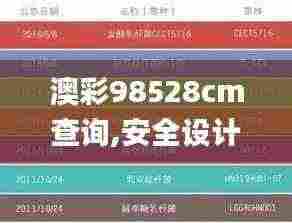 澳彩98528cm查询,安全设计方案评估_高效版UNX7.10
