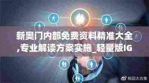 新奥门内部免费资料精准大全,专业解读方案实施_轻量版IGW7.96