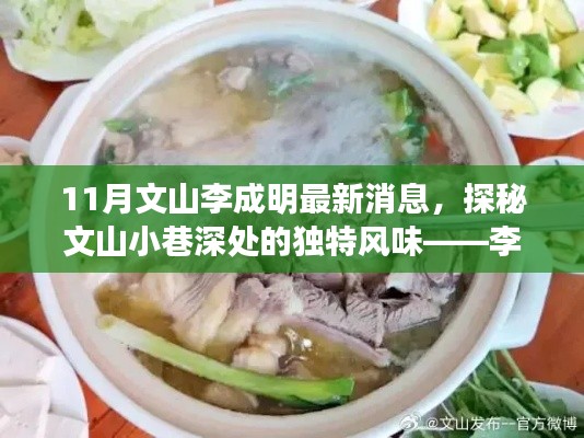 揭秘文山小巷美食秘境,李成明最新发现的美食之旅