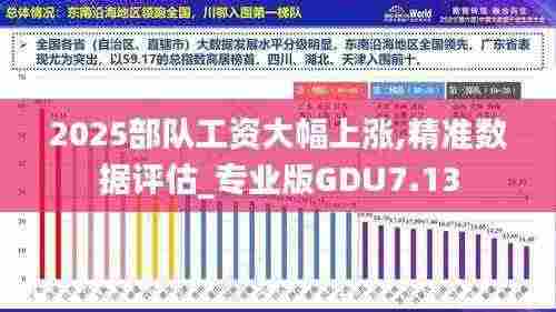2025部队工资大幅上涨,精准数据评估_专业版GDU7.13