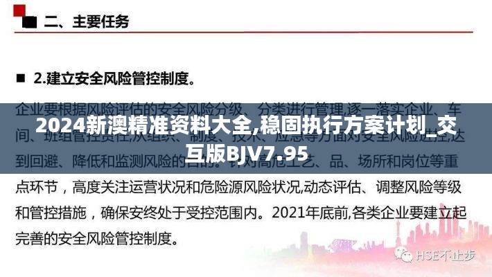 2024新澳精准资料大全,稳固执行方案计划_交互版BJV7.95