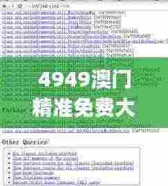 4949澳门精准免费大全正版,专业调查具体解析_时空版JDL7.33