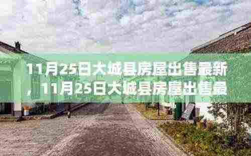 11月25日大城县房屋出售最新信息及测评介绍