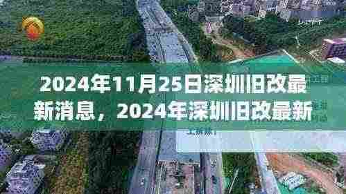 深圳旧改最新动态,聚焦城市更新进展与前景展望(2024年11月)